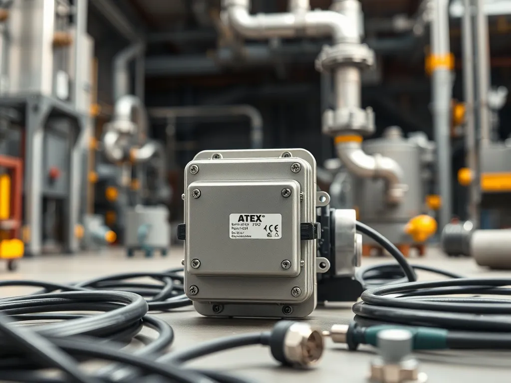 Urządzenia i komponenty zgodne z dyrektywą ATEX – zastosowania w przemyśle